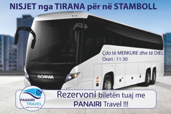  Bileta Autobusi LEZHE STAMBOLL / Bileta Autobusi nga LEZHE per STAMBOLL